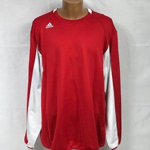 ADIDAS Men's Red Long Sleeve Climalite Size 2XL